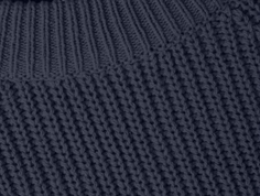 Name It dark sapphire loose short striktrøje